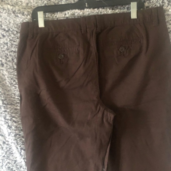 Beautiful Women’s Light Brown Crops Pants Size 24 Petite - Picture 8 of 10